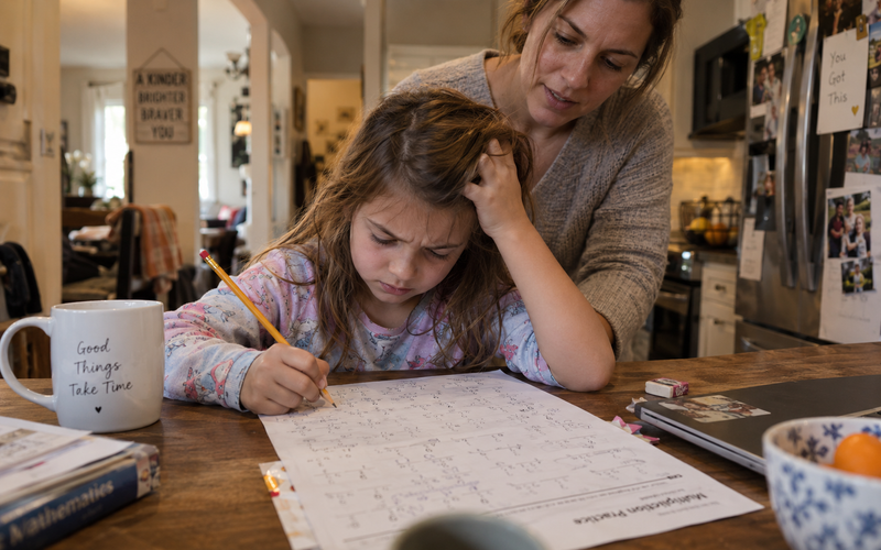 Traditional Worksheet Struggle
